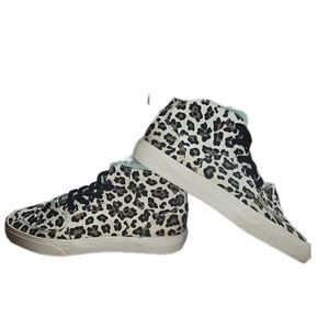 Creative Recreation Cesario Shoes, Leopard print, High-top, size 7 M